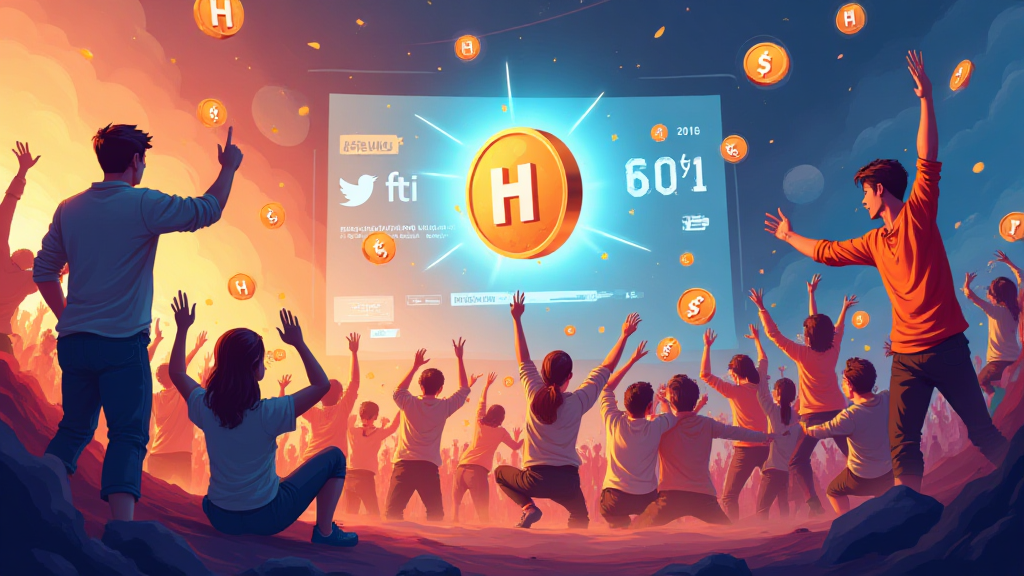 hibt token listing countdown announcement vietnam social hype trending