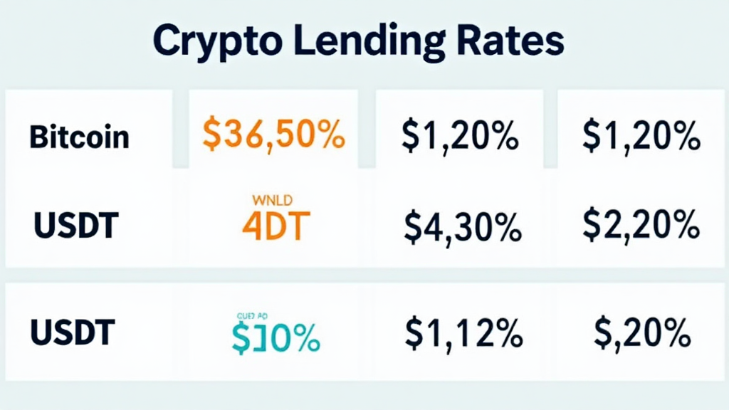 Crypto lending rates