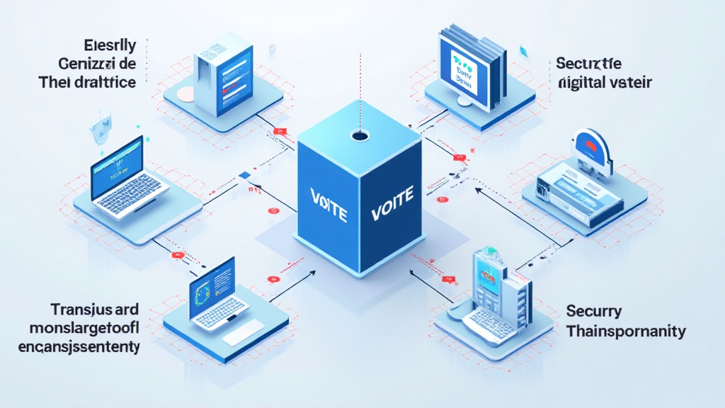 Blockchain voting system