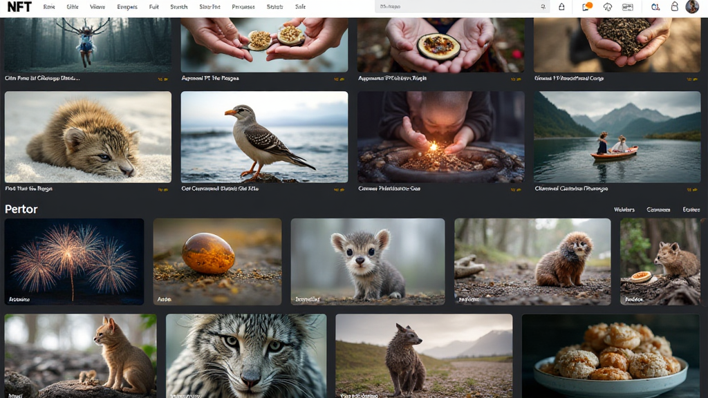 NFT photography marketplace